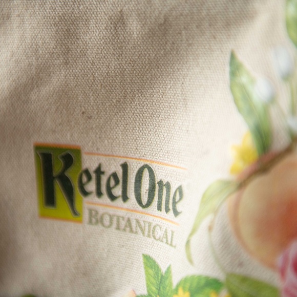 Ketel One Botanical Canvas Tote Bag 11" x 13" - Picture 3 of 6